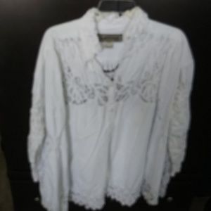 White Judy Hornby shirt